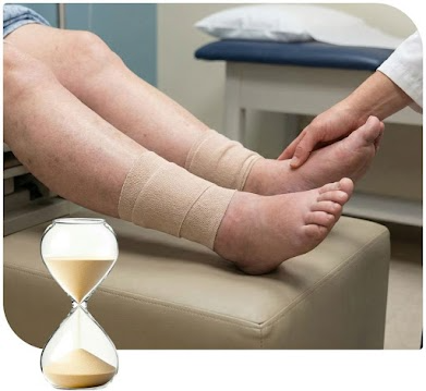 Swelling in legs and around ankles